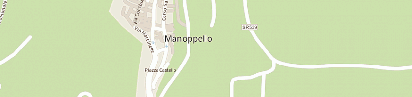 Mappa della impresa d'aloisio franco a MANOPPELLO