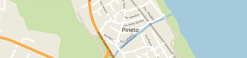 Mappa della impresa scuola materna a PINETO