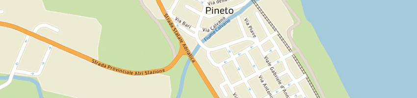 Mappa della impresa infinite dolcezze abbigliamento a PINETO