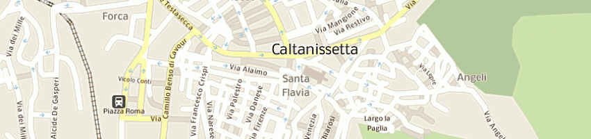 Mappa della impresa ottica fiorentina di anna laura pelligra e c snc a CALTANISSETTA