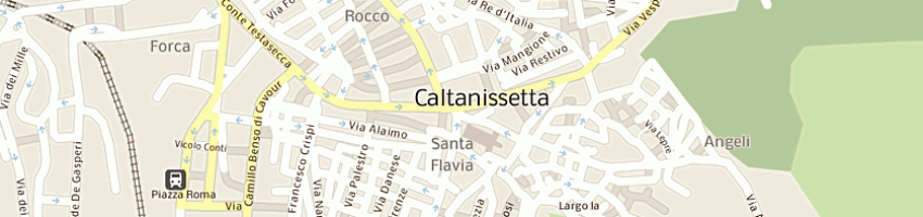 Mappa della impresa parrocchia s lucia a CALTANISSETTA