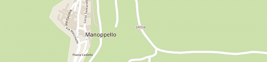 Mappa della impresa coin srl costruzioni internazionali a MANOPPELLO