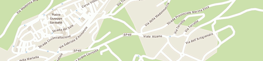 Mappa della impresa mancini fabio e c sas a CITTA SANT ANGELO