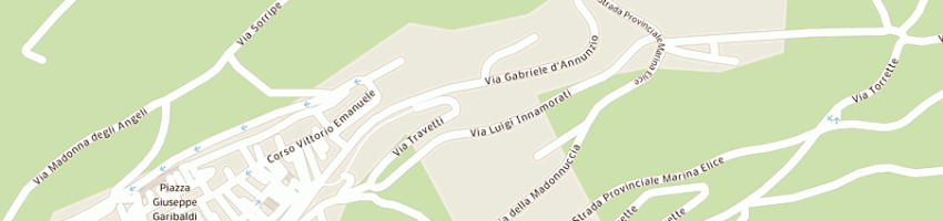 Mappa della impresa pizzeria cartoons di di pietro guerrino a CITTA SANT ANGELO
