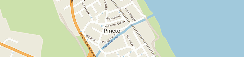Mappa della impresa balducci cesare a PINETO