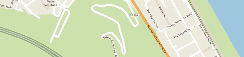 Mappa della impresa adriadiesel srl a PINETO