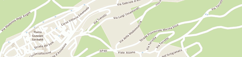 Mappa della impresa tamata calzature a CITTA SANT ANGELO