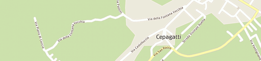 Mappa della impresa d'amario snc dei flli di battista a CEPAGATTI
