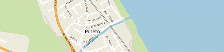 Mappa della impresa trivelpozzi di lefoer franco a PINETO