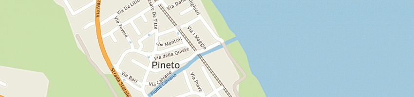 Mappa della impresa ferretti lello a PINETO