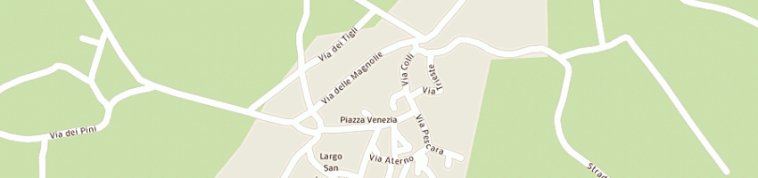 Mappa della impresa belardi dante a ROSCIANO