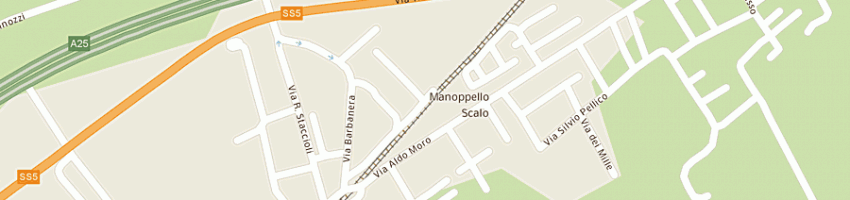 Mappa della impresa bongiorno antonino a MANOPPELLO