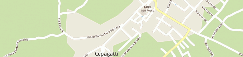 Mappa della impresa di tommaso pino a CEPAGATTI
