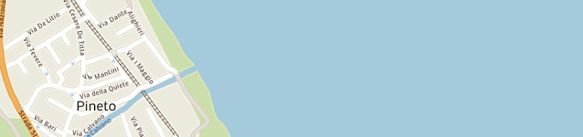 Mappa della impresa pagliara franco a PINETO