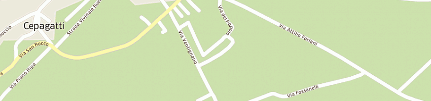 Mappa della impresa speranza gabriele a CEPAGATTI