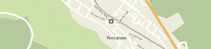 Mappa della impresa sit sas di elio del castello a ROCCARASO