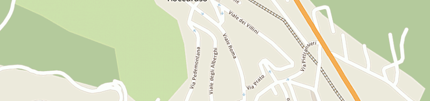 Mappa della impresa del castello giovanna a ROCCARASO