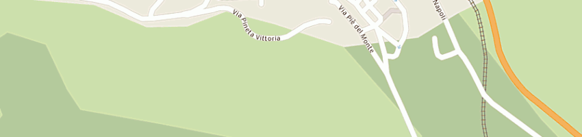 Mappa della impresa ristorante la preta a ROCCARASO