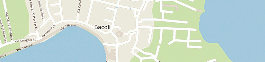 Mappa della impresa bentivoglio umberto a BACOLI