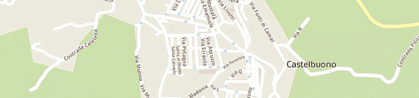 Mappa della impresa prisinzano rosario a CASTELBUONO