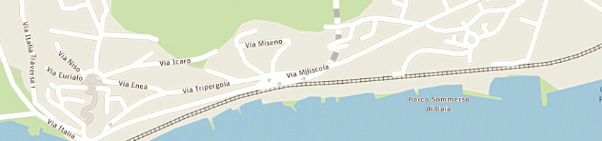 Mappa della impresa edicola scotto di luzio francesco a POZZUOLI