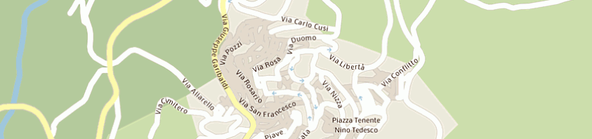 Mappa della impresa costantini giuseppe a PETRALIA SOTTANA