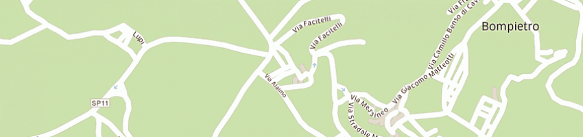 Mappa della impresa carabinieri a BOMPIETRO
