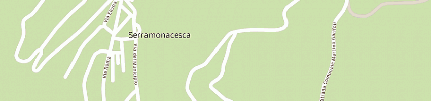 Mappa della impresa la valle di marco ciccomancini e c sas a SERRAMONACESCA