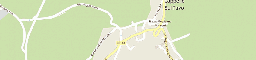 Mappa della impresa bar futura a CAPPELLE SUL TAVO