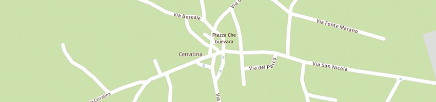 Mappa della impresa lavanderia meriggio a PIANELLA