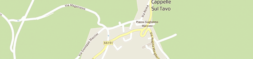 Mappa della impresa genovesearredi srl a CAPPELLE SUL TAVO