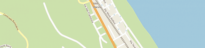 Mappa della impresa di filippo arduino a SILVI