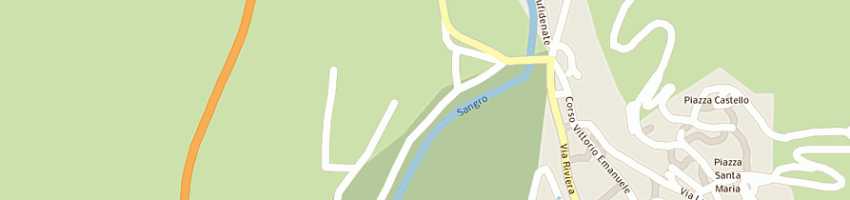 Mappa della impresa autocarrozzeria onorato e d'onofrio snc a CASTEL DI SANGRO