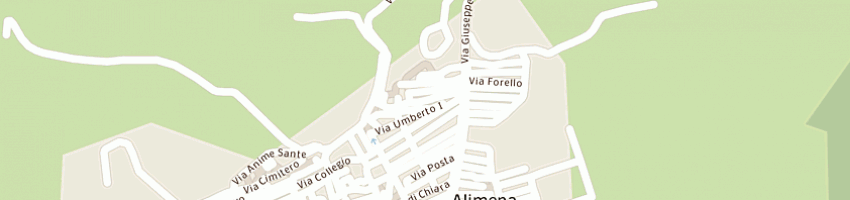 Mappa della impresa panificio sacco snc di antonio giacomo sacco e e a ALIMENA