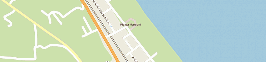 Mappa della impresa pavone a SILVI