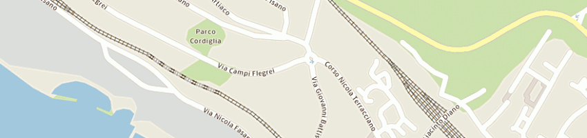Mappa della impresa azienda autonoma di cura soggiorno e turismo a POZZUOLI