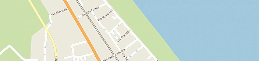 Mappa della impresa casa in di di blasio daniela a SILVI