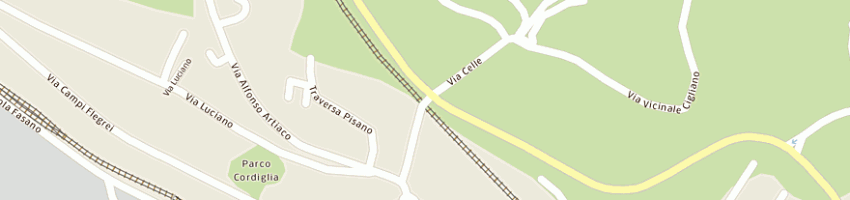 Mappa della impresa pretura a POZZUOLI