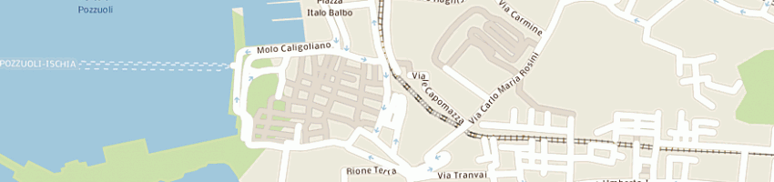 Mappa della impresa max e t sas del dott massimo cafiero a POZZUOLI