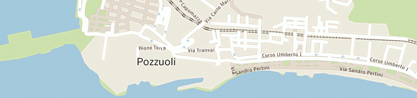 Mappa della impresa liquid bar sas di schiano daniela e c a POZZUOLI