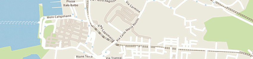 Mappa della impresa baci blu di paolo lubrano a POZZUOLI