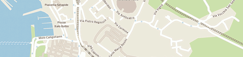 Mappa della impresa tarallificio del carmine snc di serra eduardo e c a NAPOLI