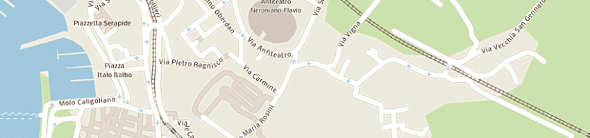 Mappa della impresa pescheria la bella dolce sosta di rocco concetta a POZZUOLI