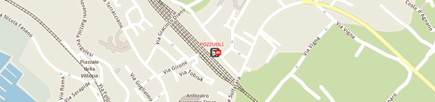 Mappa della impresa fiscal data center sas a POZZUOLI