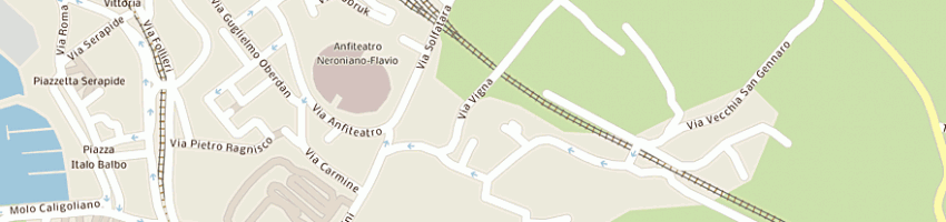 Mappa della impresa df tv service a POZZUOLI