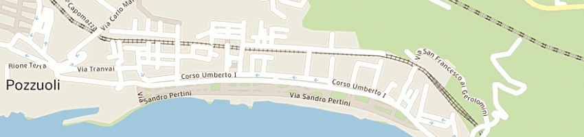 Mappa della impresa alimentari zio franco di cacciapuoti biagio gastronomia a POZZUOLI