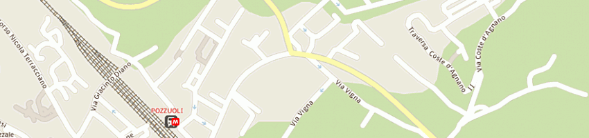 Mappa della impresa pizzeria al giardino balestrieri luisa a POZZUOLI