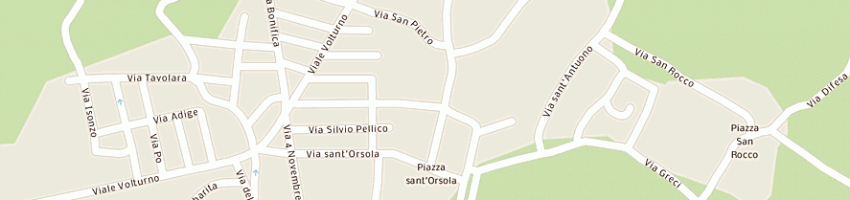 Mappa della impresa crazy bar di palladino angela e c a VAIRANO PATENORA