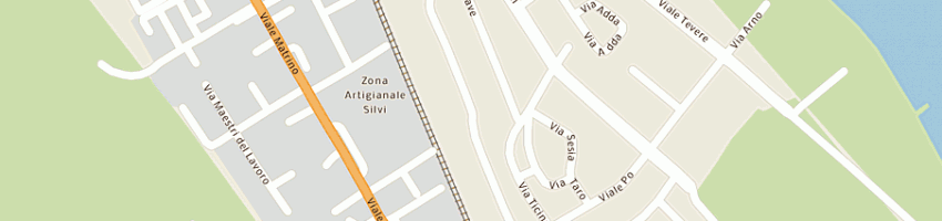 Mappa della impresa mezzomondo srl a SILVI