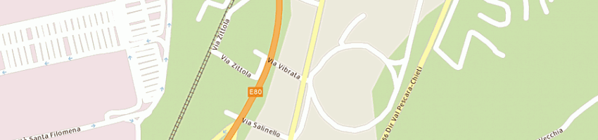 Mappa della impresa white house snc a CHIETI